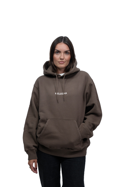 Hoodie MELEGNA Marron