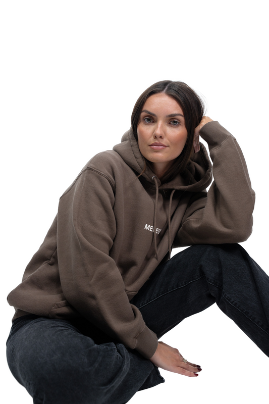 Hoodie MELEGNA Marron