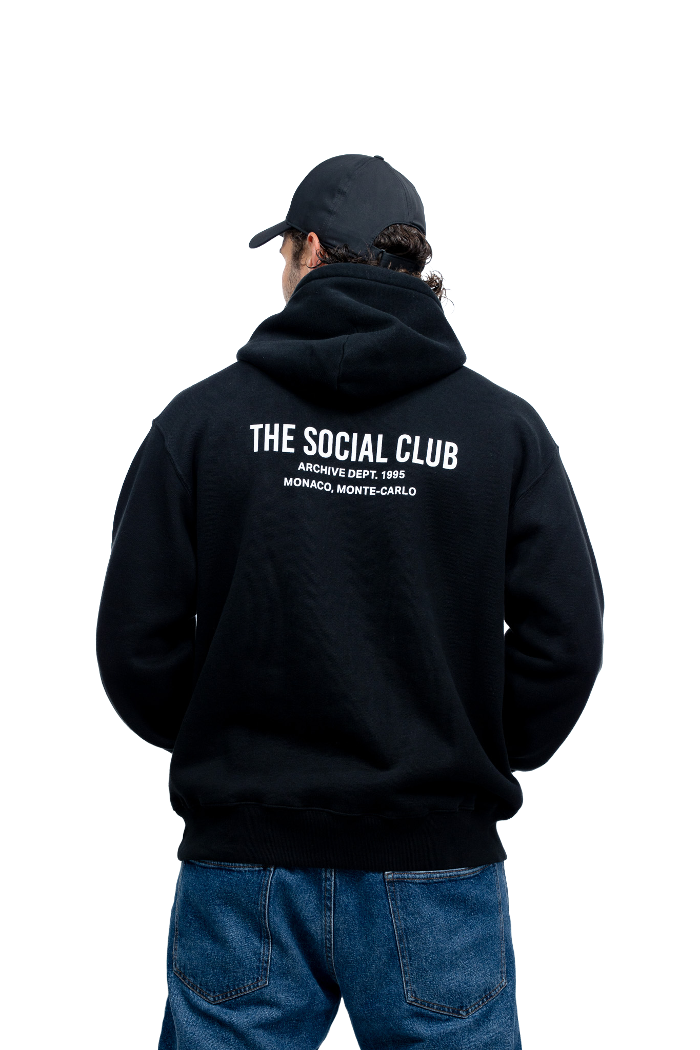 Hoodie The Social Club Noir