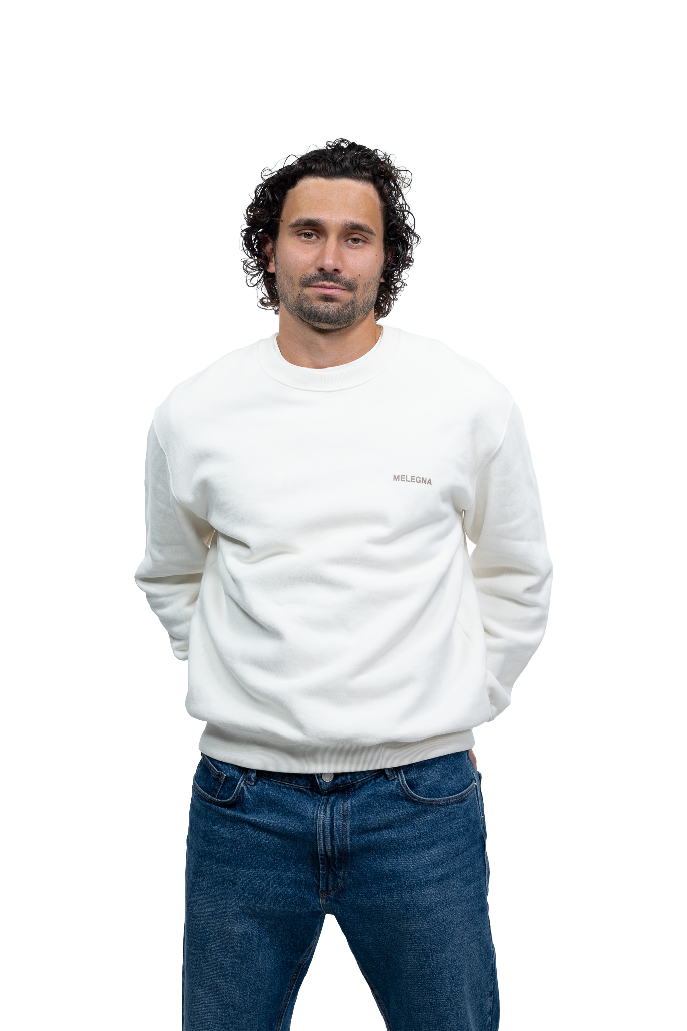 Sweatshirt Fairfax Écru