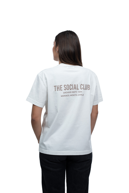 T-shirt The Social Club Écru