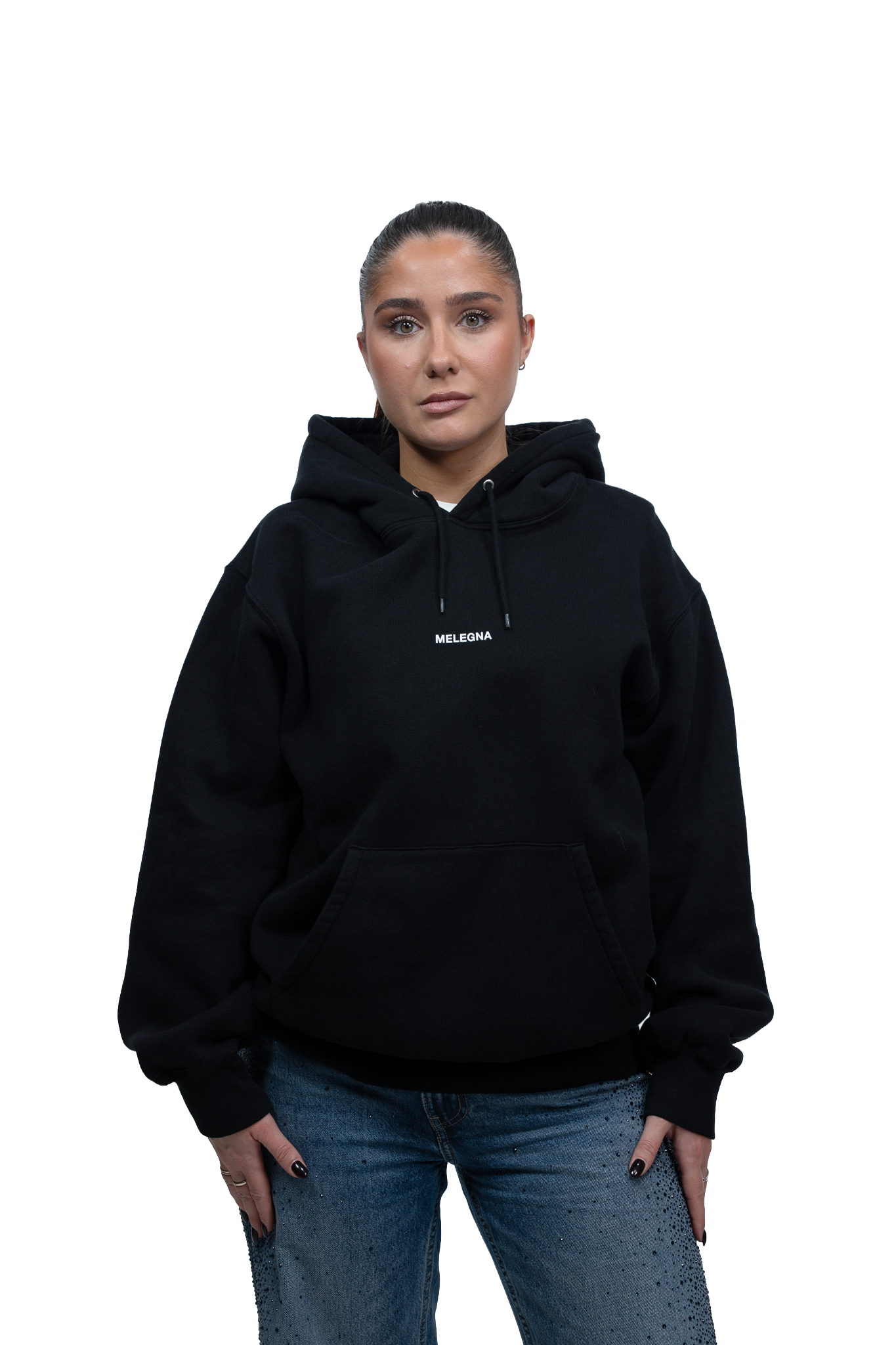 Hoodie The Social Club Noir