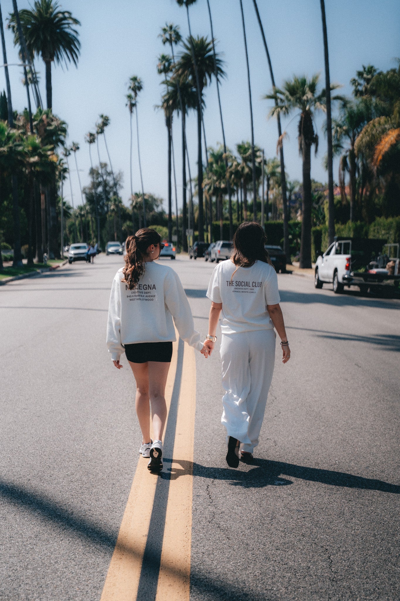 T-shirt The Social Club Écru