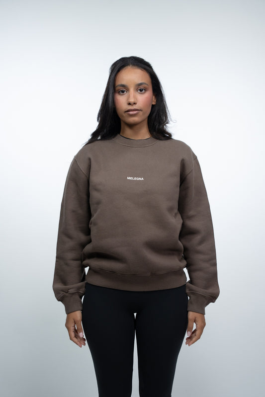 Sweatshirt Monaco Marron