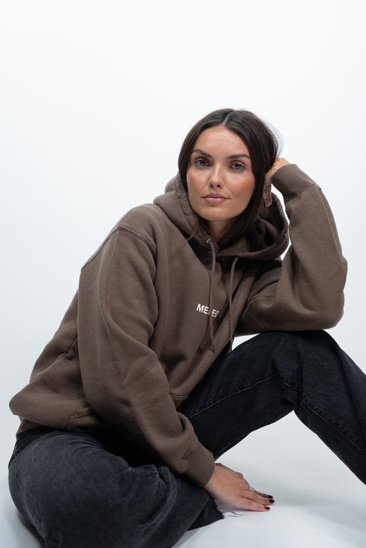Hoodie MELEGNA Marron