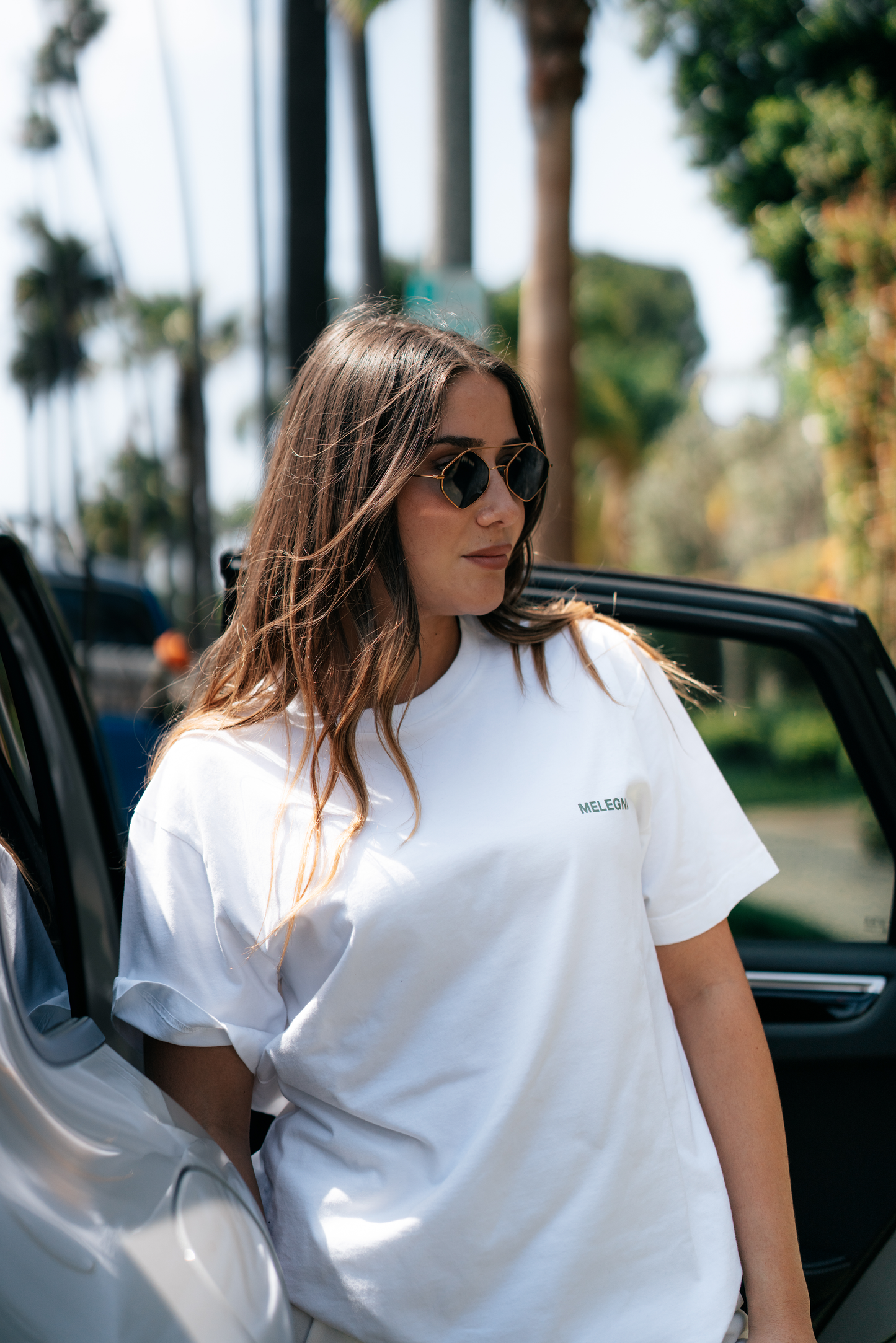 T-shirt Los Angeles Creative Dept. Blanc