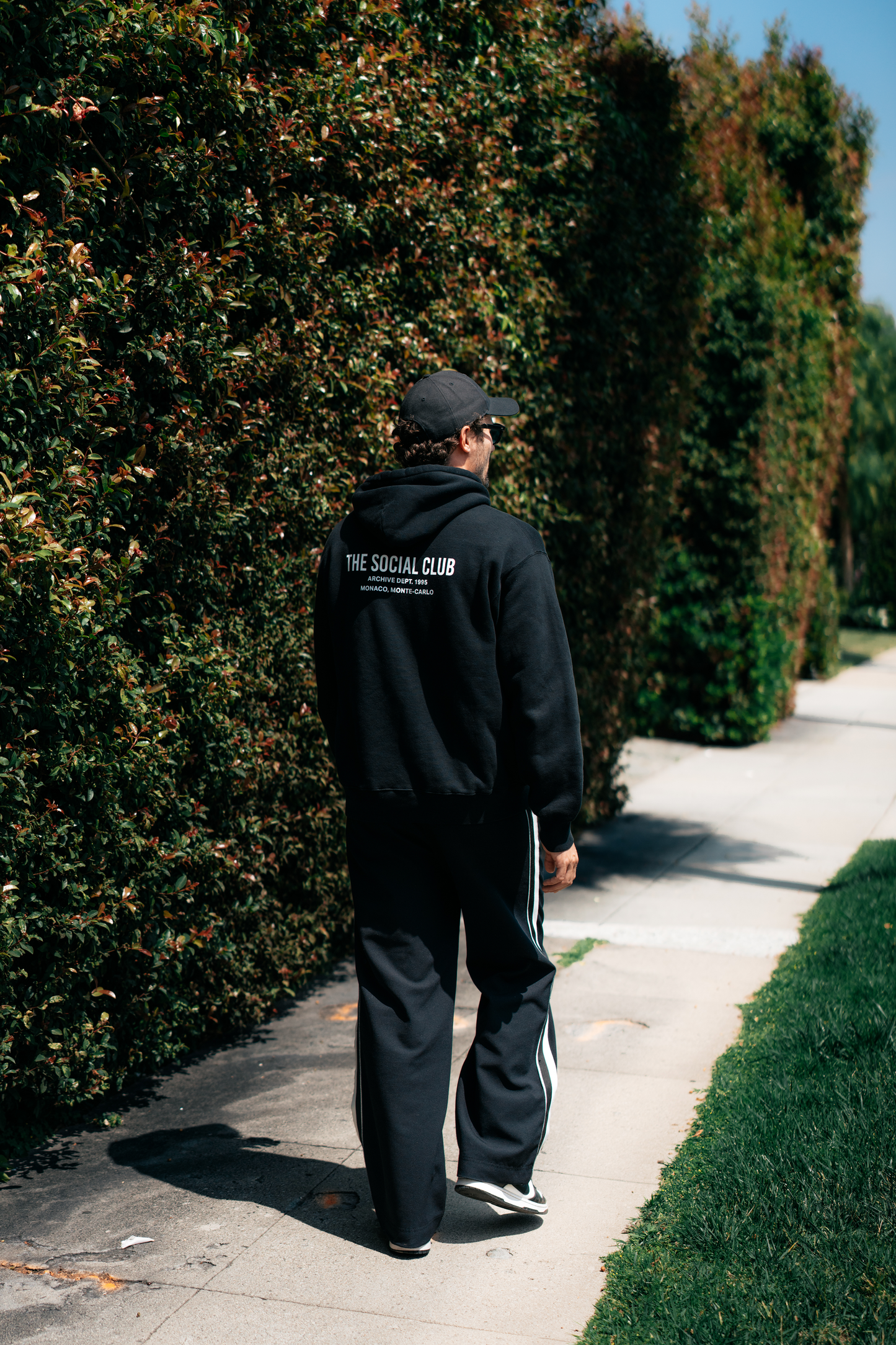 Hoodie The Social Club Noir