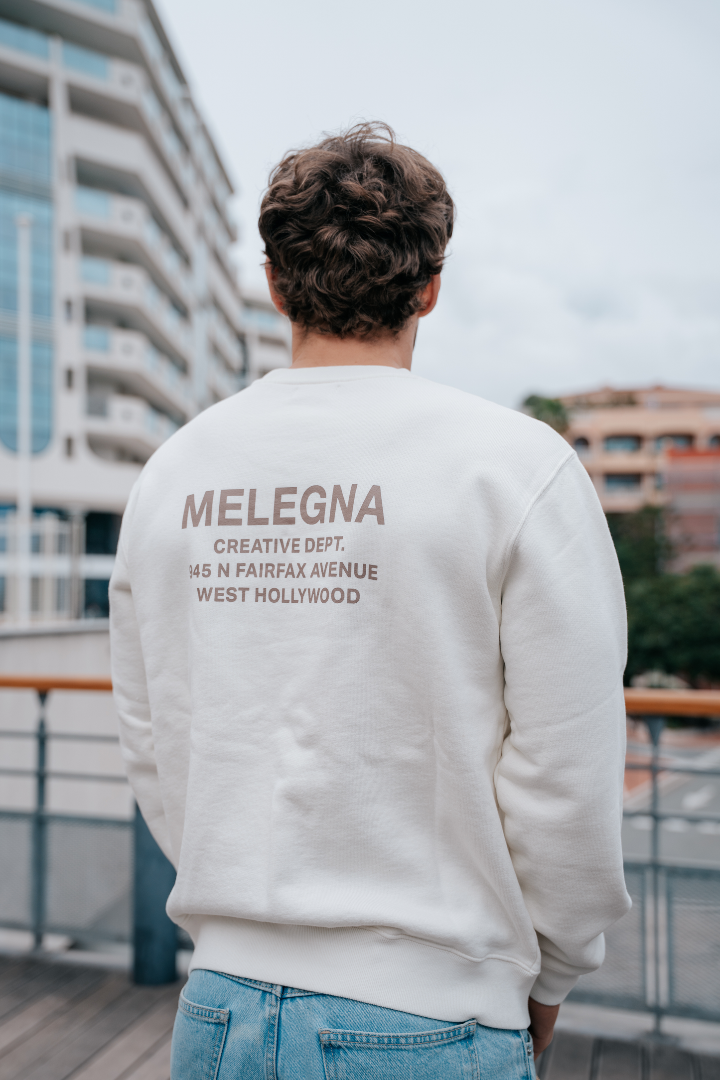 Sweatshirt Fairfax Écru