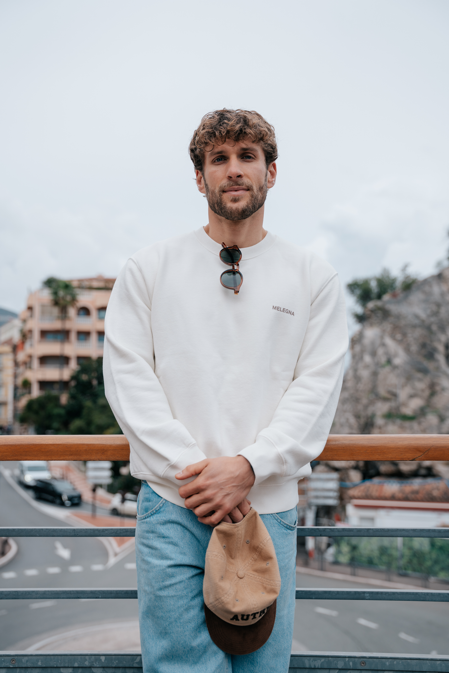 Sweatshirt Fairfax Écru