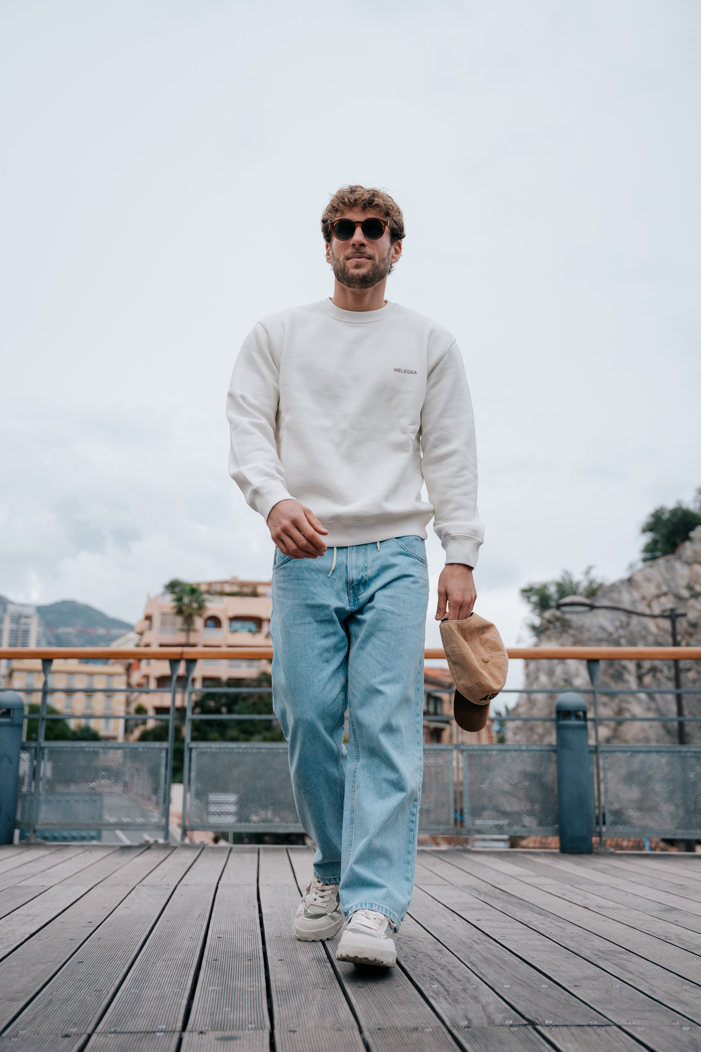 Sweatshirt Fairfax Écru