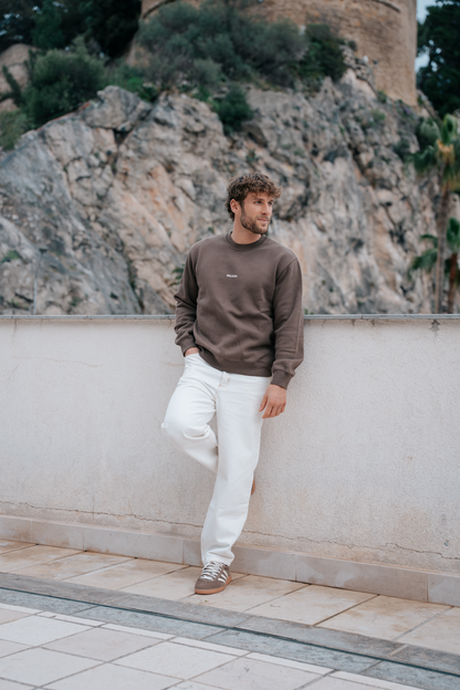 Sweatshirt Monaco Marron