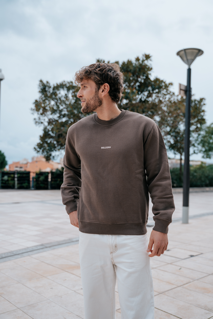 Sweatshirt Monaco Marron