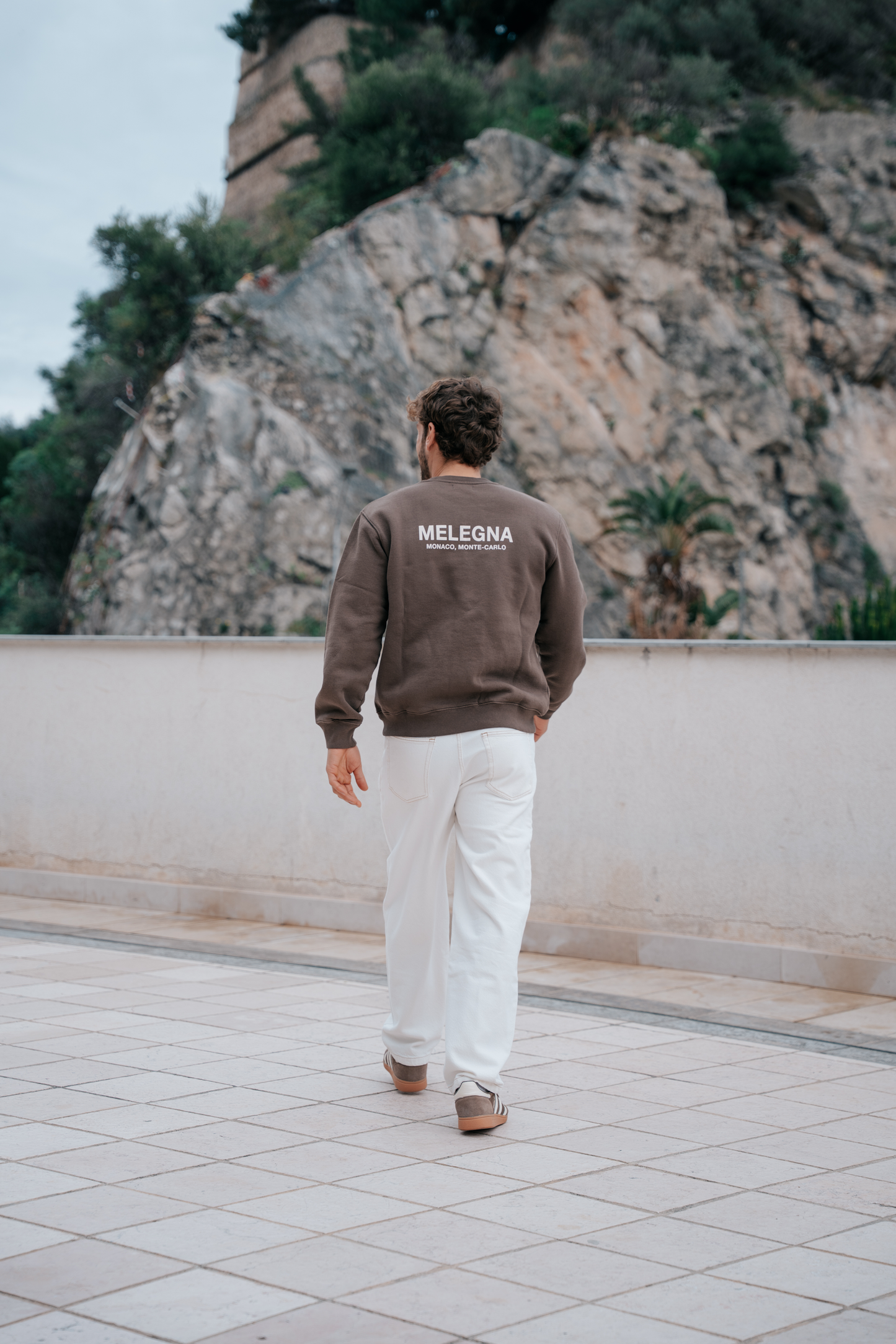 Sweatshirt Monaco Marron