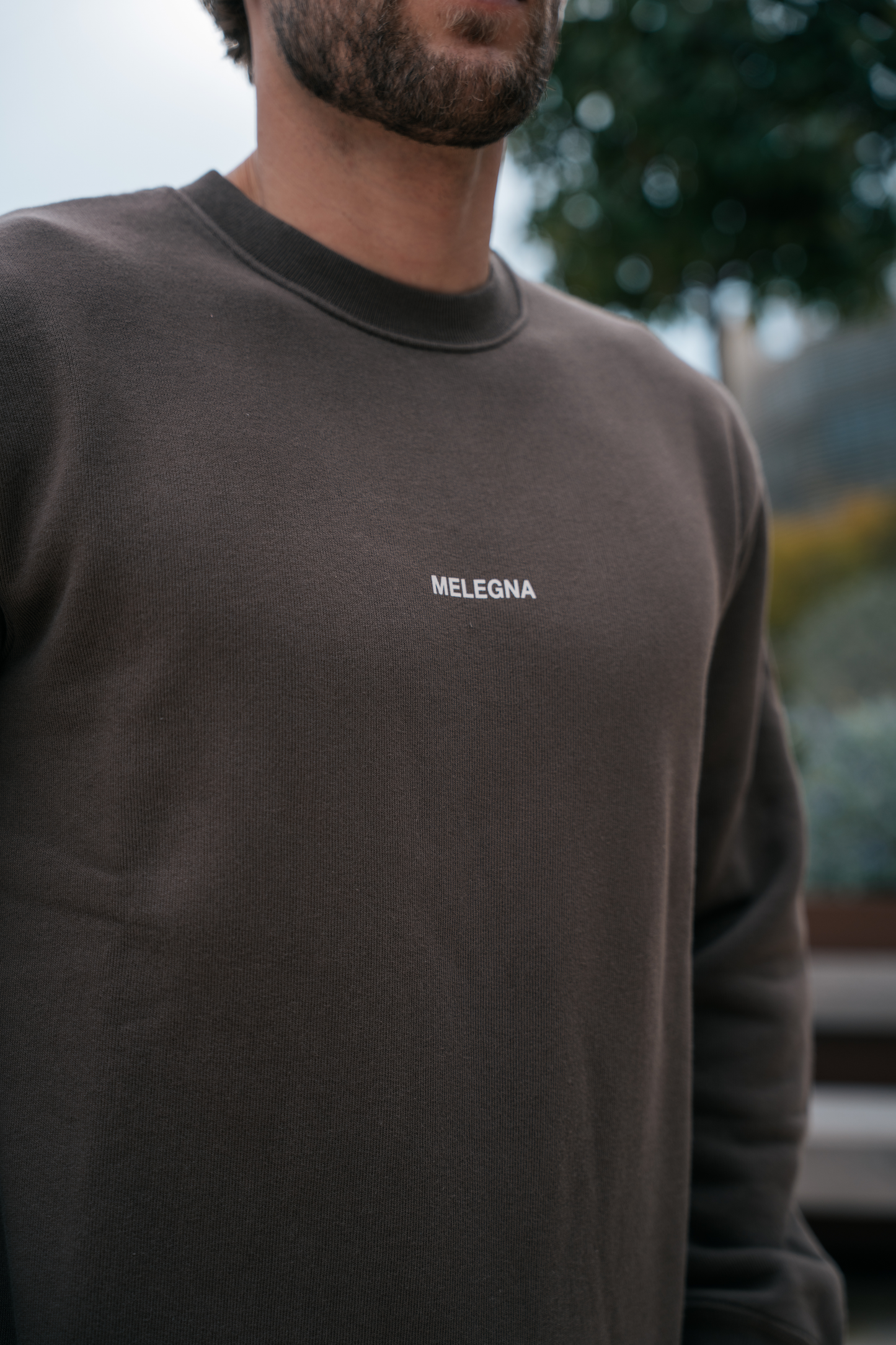 Sweatshirt Monaco Marron